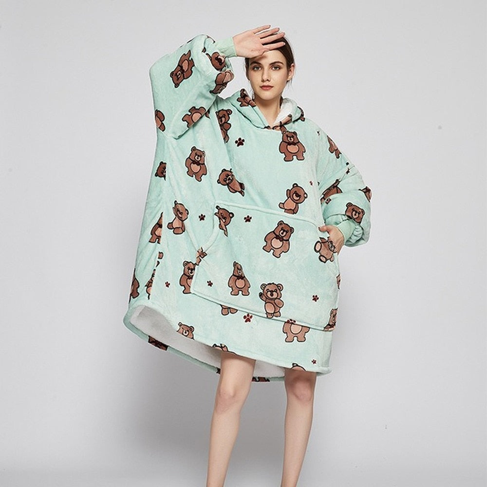Shoppu Kawaii Snuddie Cloak Blanket Hoodie Clothing and Accessories by The Kawaii Shoppu | The Kawaii Shoppu