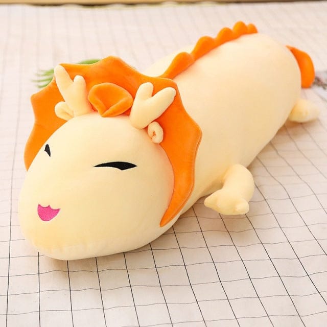 Sky Dragon Kawaii Anime Plushie 80cm Orange Soft Toy The Kawaii Shoppu