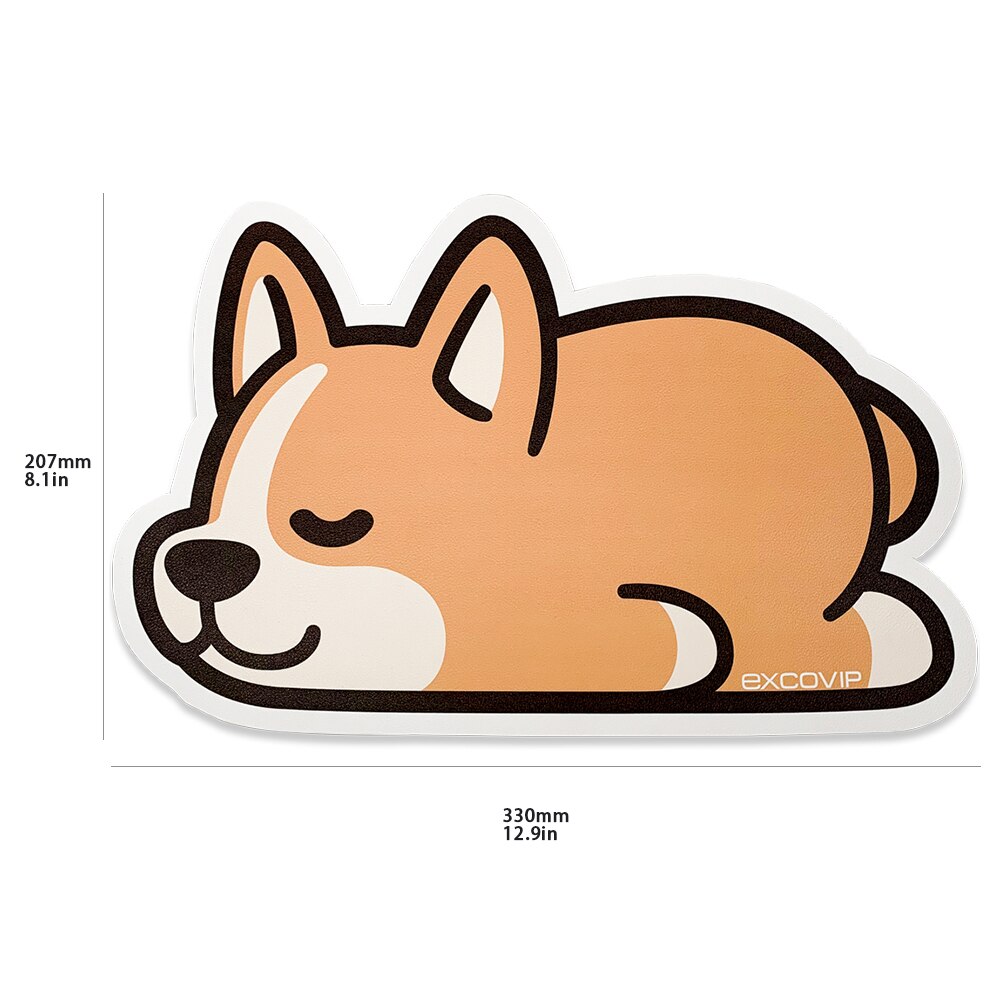 Sleepy Pet Gaming Mouse Pad cute corgi Home Decor by The Kawaii Shoppu | The Kawaii Shoppu