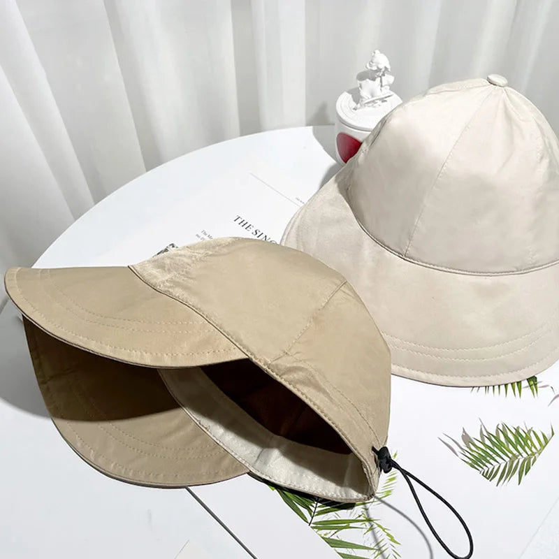 Summer Denim Sun Visor Korean INS Peak Cap Hat Adjustable Clothing and Accessories by The Kawaii Shoppu | The Kawaii Shoppu