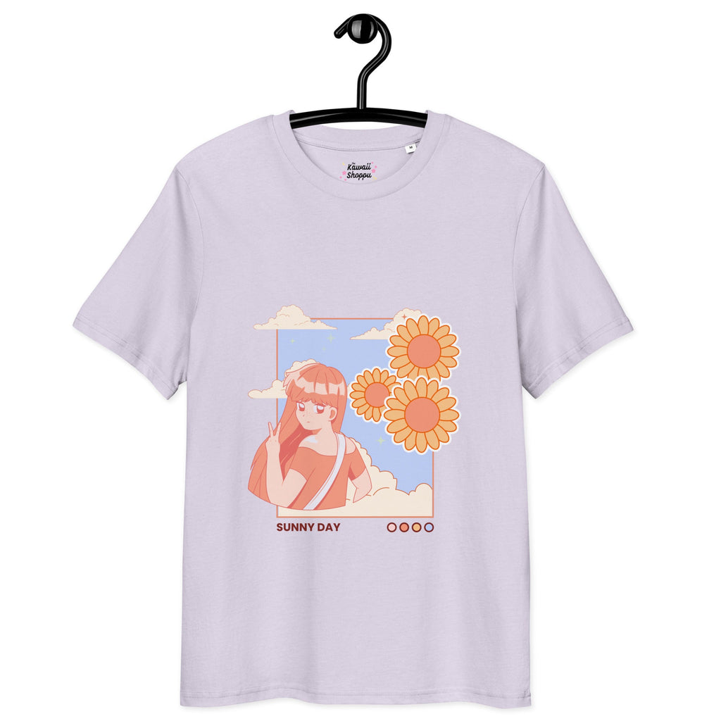 Sunny Day - Organic Cotton Kawaii Tee by The Kawaii Shoppu | The Kawaii Shoppu