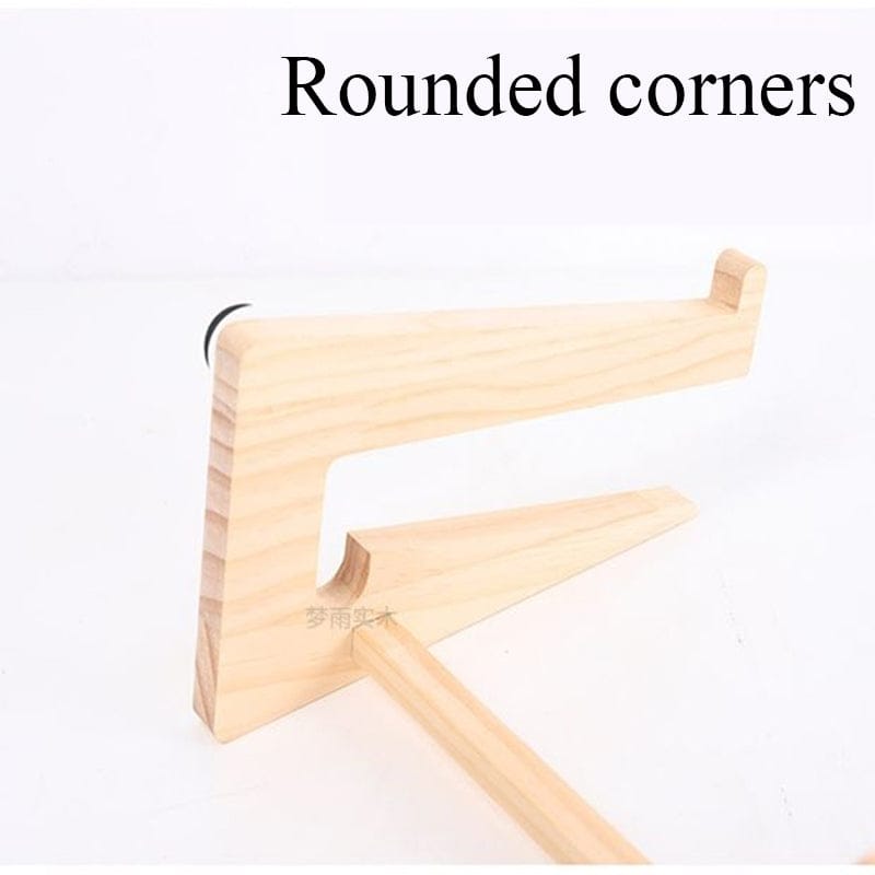 Sweet Minimal Wooden Laptop / Phone Desk Stand Furnishings The Kawaii Shoppu