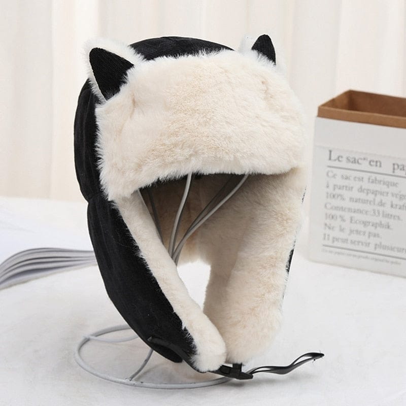 Warm Fluffy Cat Ear Winter Hat Fashion The Kawaii Shoppu