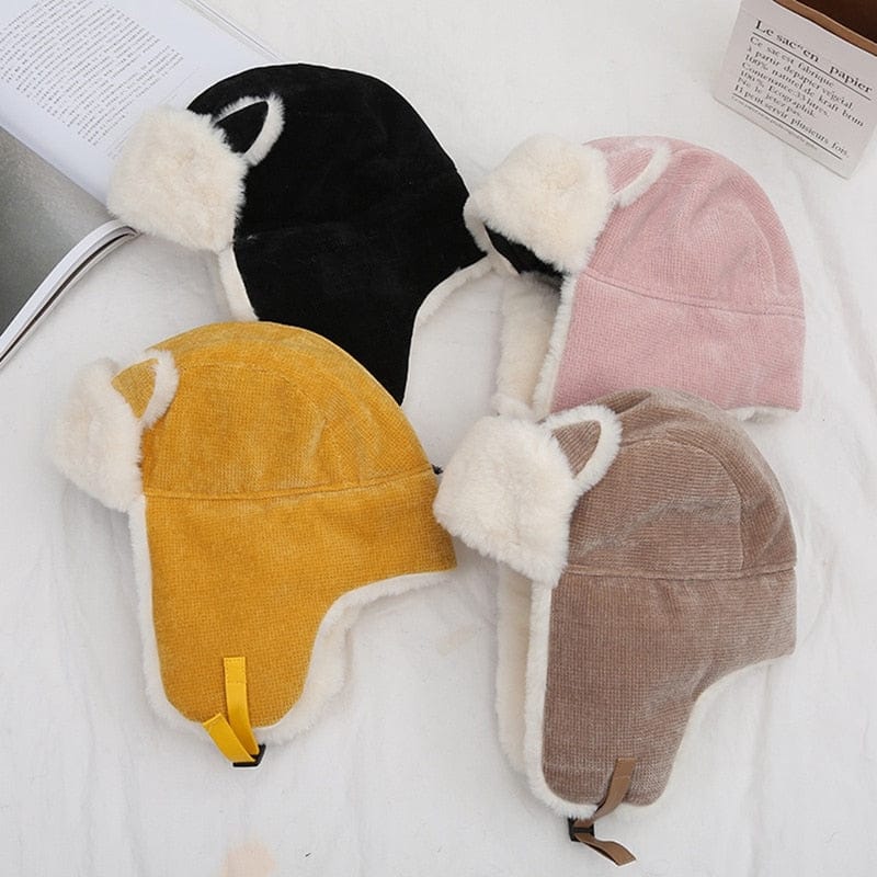 Warm Fluffy Cat Ear Winter Hat Fashion The Kawaii Shoppu