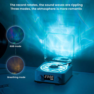 Waves Retro 'Vinyl Inspired' Bluetooth Speaker Electrical by The Kawaii Shoppu | The Kawaii Shoppu