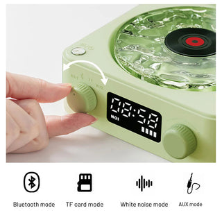 Waves Retro 'Vinyl Inspired' Bluetooth Speaker Electrical by The Kawaii Shoppu | The Kawaii Shoppu