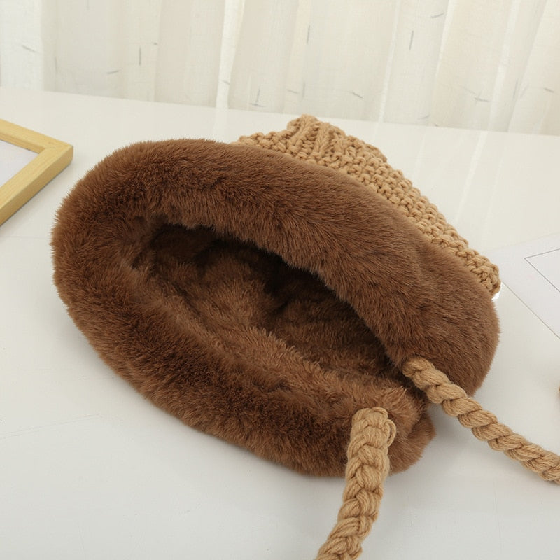 Winter Warm Kitty Ears Plush Wooly Hat Hood One Size Clothing and Accessories by The Kawaii Shoppu | The Kawaii Shoppu