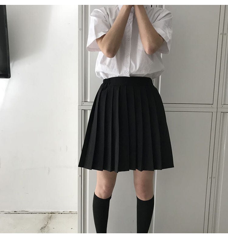 XS-5XL Kawaii Pleated Tennis Mini Skirt Clothing and Accessories The Kawaii Shoppu