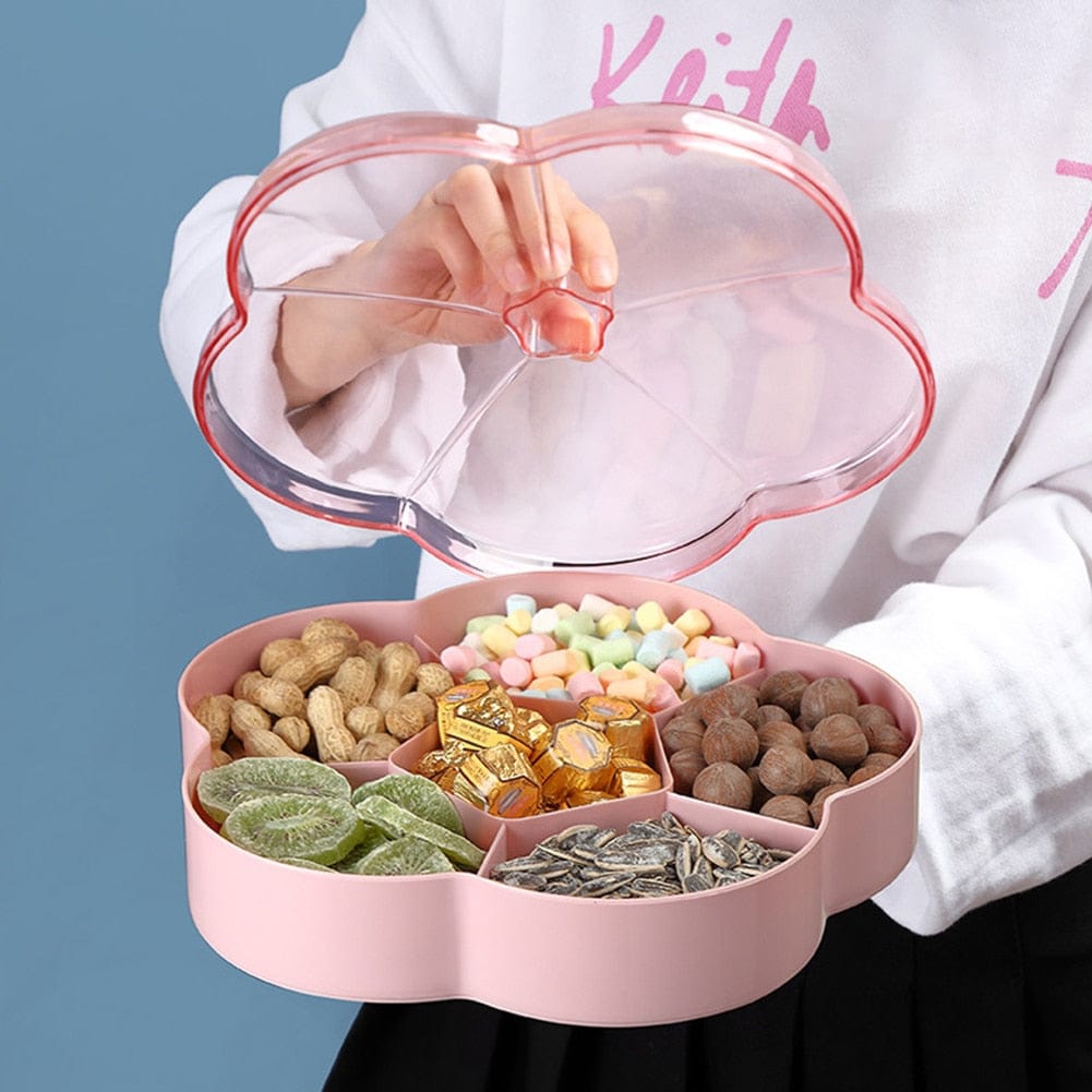 1/2 Level Cherry Blossom 6 Grid Snack Box – The Kawaii Shoppu