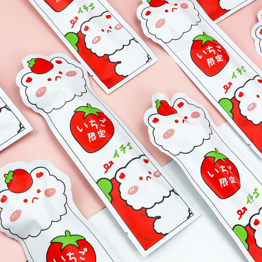 1PC Kawaii Cute Strawberry Bear Pen Lucky Bag Stationery The Kawaii Shoppu