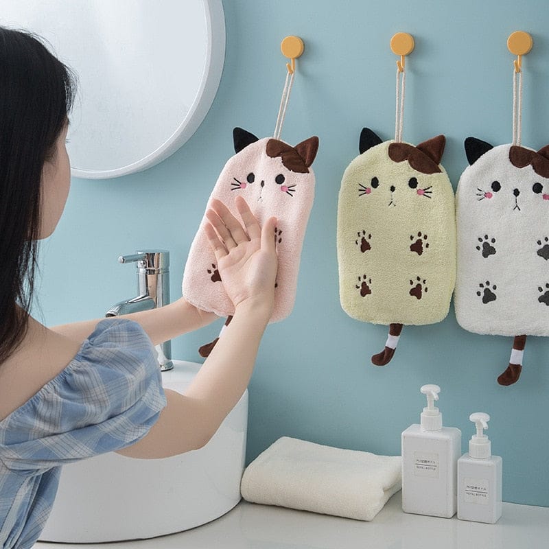 1Pc Microfibre Hand Wash Cloth Accessory The Kawaii Shoppu