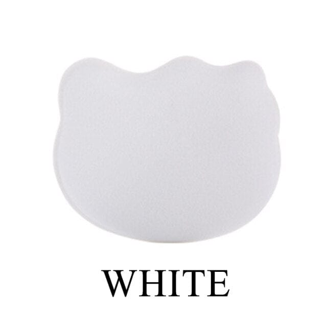 1pcs Cat Cosmetic Puff WHITE Accessory The Kawaii Shoppu