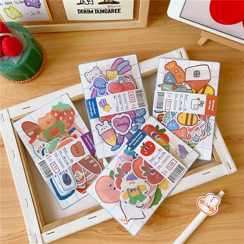 20Pcs/Set Gummy Bear Stickers – The Kawaii Shoppu