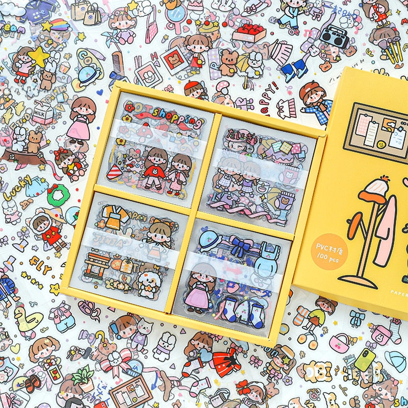 Flying Neko or Halloween Sticker  Cute Stickers, Kawaii Sticker, Stickers  for Laptop 