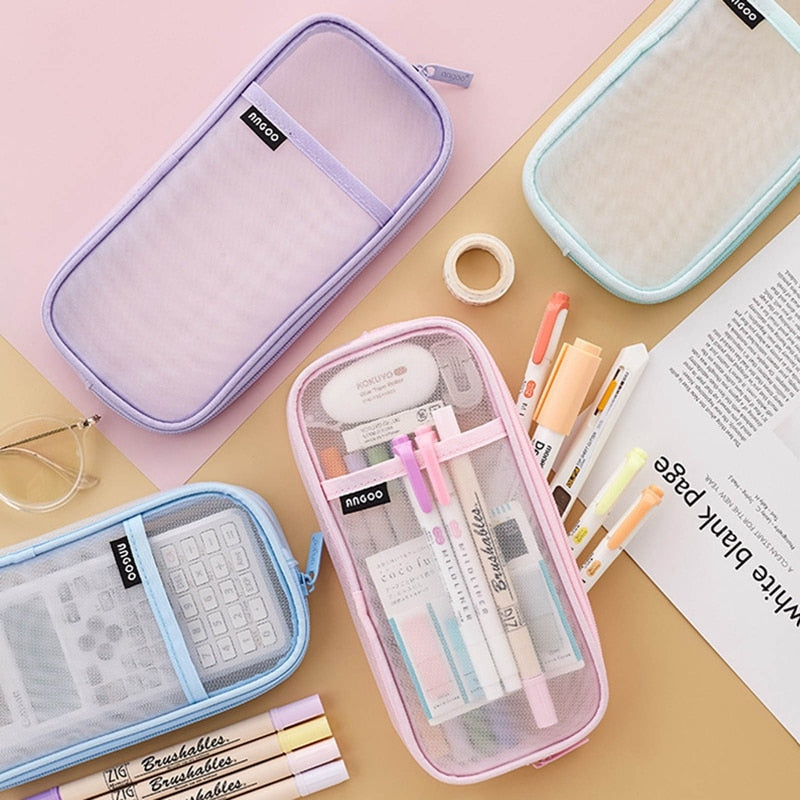 Angoo Pastel Simple Life Pencil Case – The Kawaii Shoppu