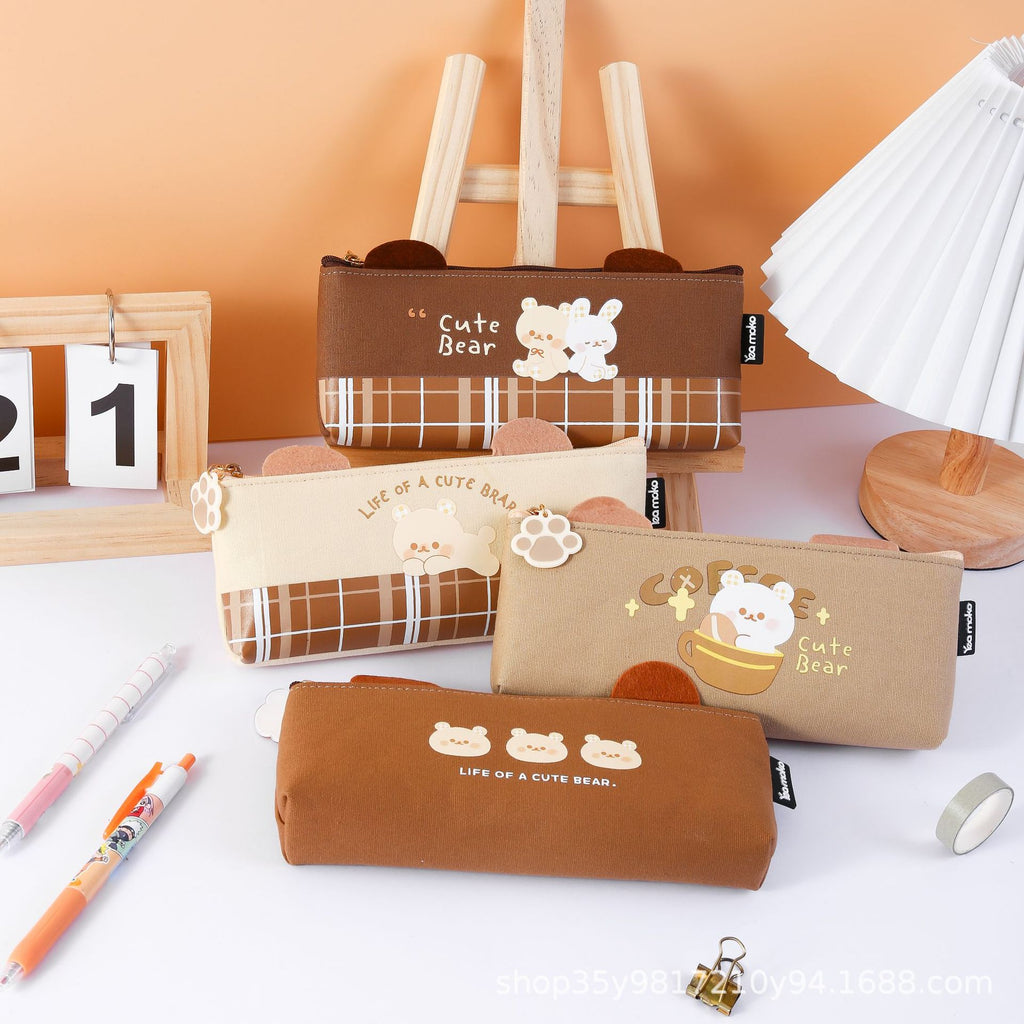 Folding Aesthetic Pencil Bag – The Kawaii Shoppu