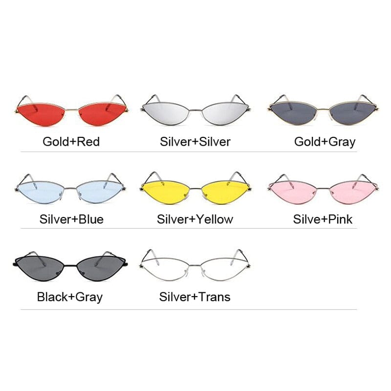 Cat Eye Retro Sunglasses / 8 Colours Accessory The Kawaii Shoppu