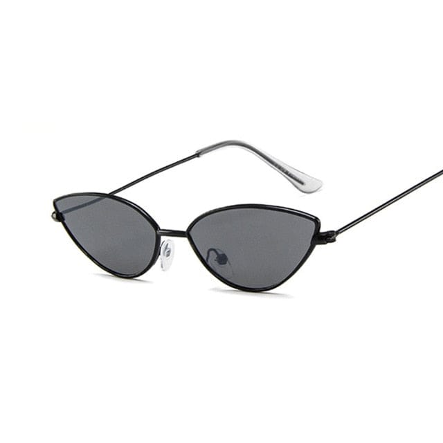 Cat Eye Retro Sunglasses / 8 Colours Black Gray Accessory The Kawaii Shoppu