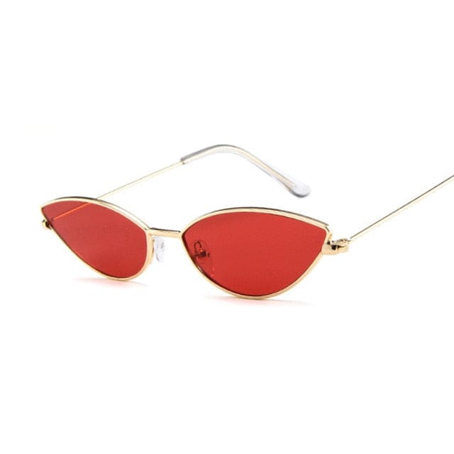 Cat Eye Retro Sunglasses / 8 Colours Gold Red Accessory The Kawaii Shoppu