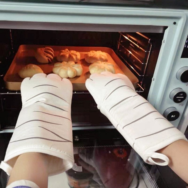 Cat Paw Kitchen Cooking Gloves Accessory The Kawaii Shoppu
