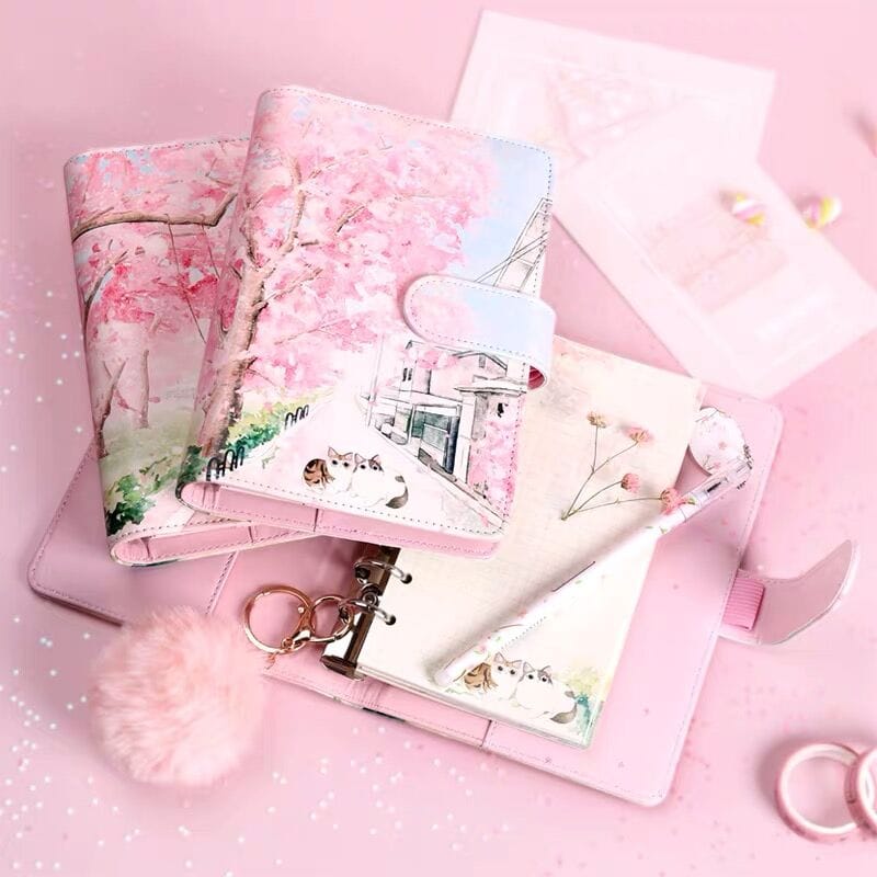Cherry Blossoms Sakura Diary Gift Set null The Kawaii Shoppu