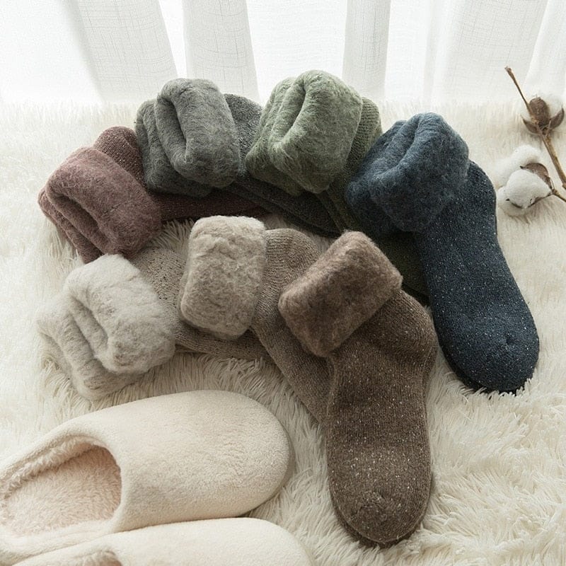 Cozy Winter Thick Aesthetic Socks Clothing and Accessories The Kawaii Shoppu