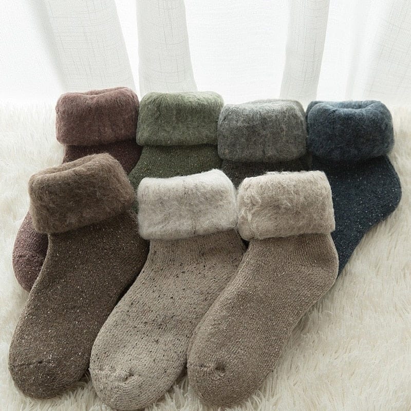Cozy Winter Thick Aesthetic Socks Clothing an