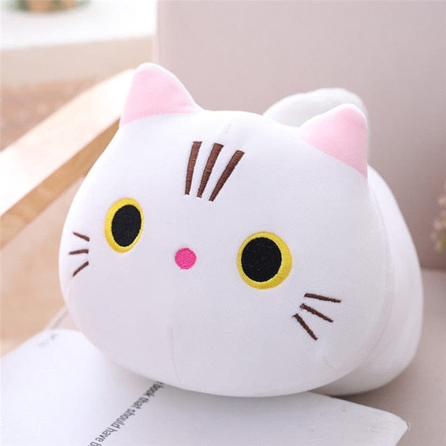 Cuddle Kitty Plushie 25cm white Soft Toy The Kawaii Shoppu