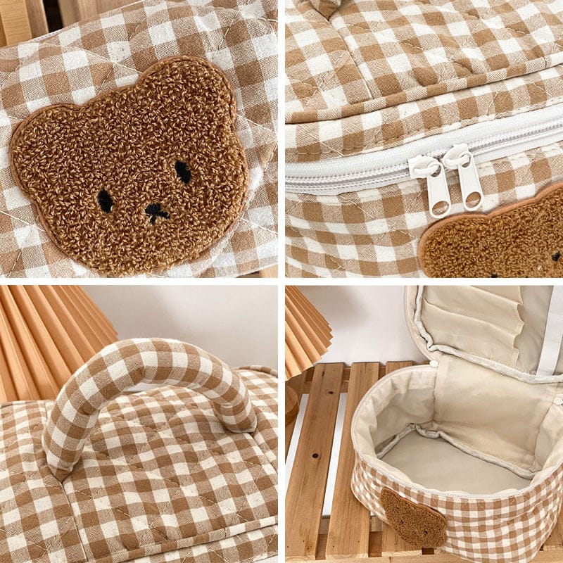 Cute Bear Cosmetic Bag Pouch Bags The Kawaii Shoppu