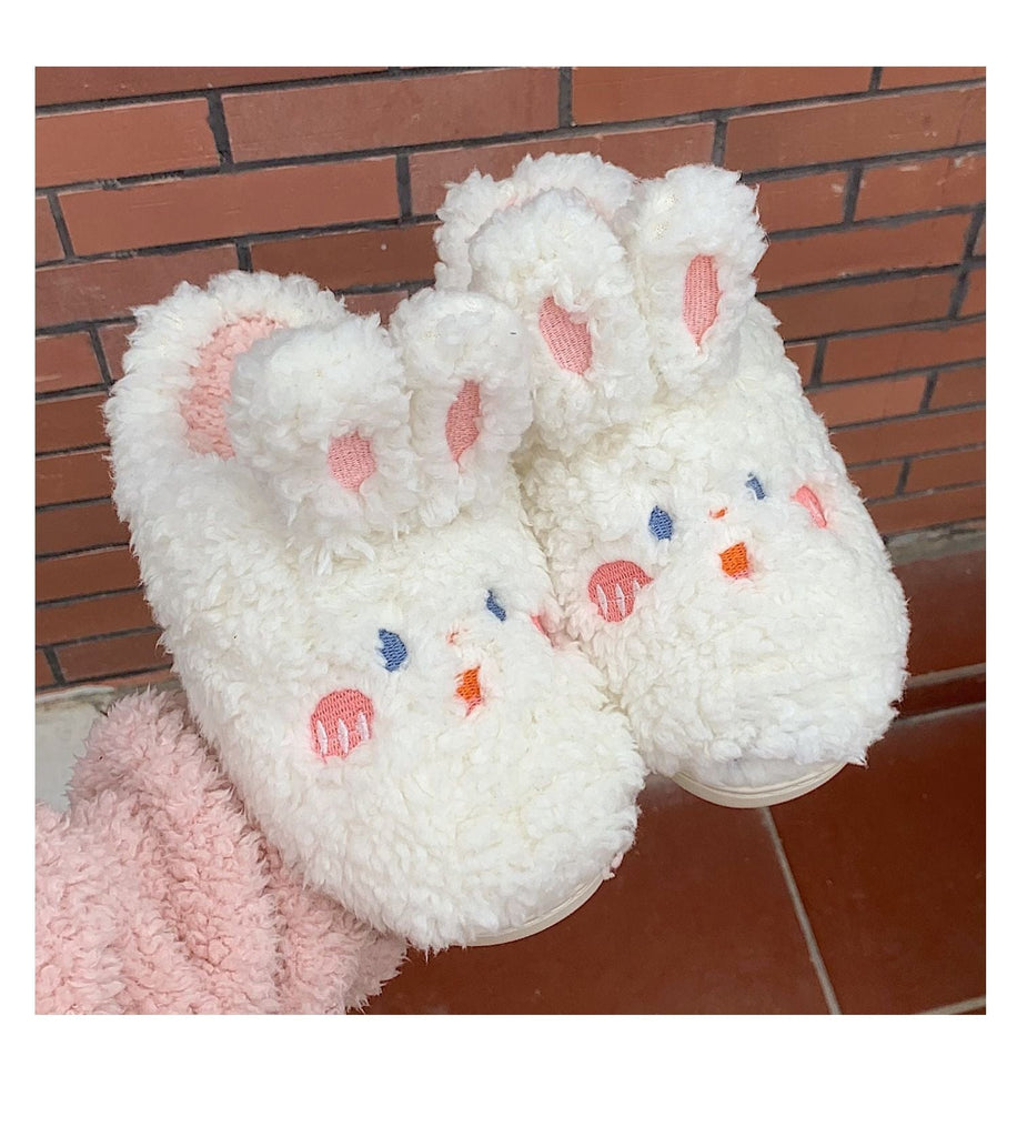 Cute Fluffy Kawaii Slippers Shoes The Kawaii Shoppu