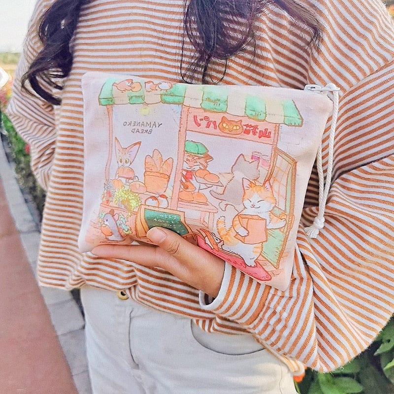 Cute Korean Cartoon Storage Bags Bags The Kawaii Shoppu