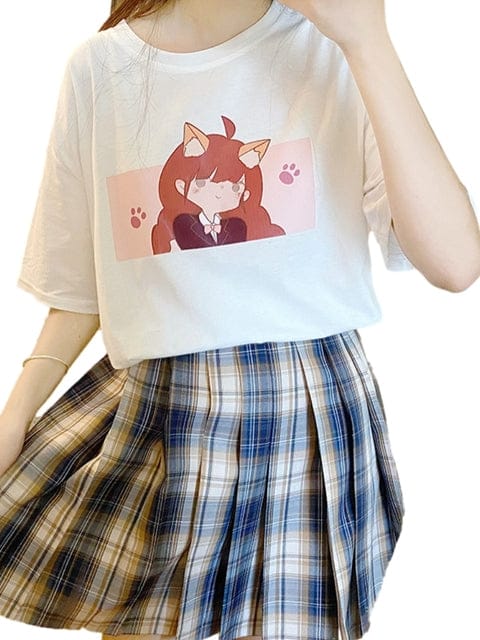 I am who I am Anime T-Shirt White XL Clothing and Accessories The Kawaii Shoppu