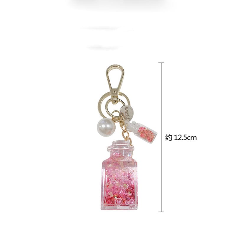 Immortal Flower Liquid Bottle Keychain Toy The Kawaii Shoppu
