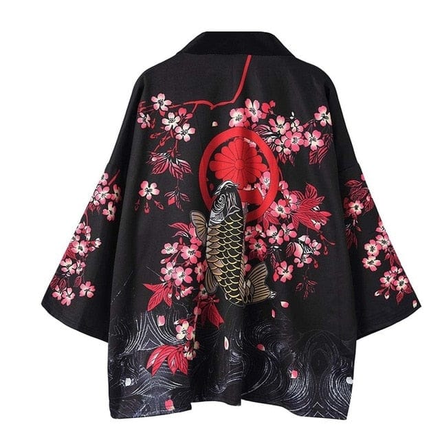 Wholesale Japanese Dragon and Phoenix Print Anime Cardigan Shirt Women Men  Traditional Yukata Asian Clothing Haori Obi Cosplay Kimono From  m.