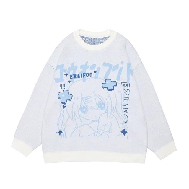Fashion Jumper Sweater Men Women Winter Warm Pullover Harajuku Anime Sweat  Tops Christmas Aesthetic Design Y2k Clothes Shark Green-Blue @ Best Price  Online | Jumia Egypt