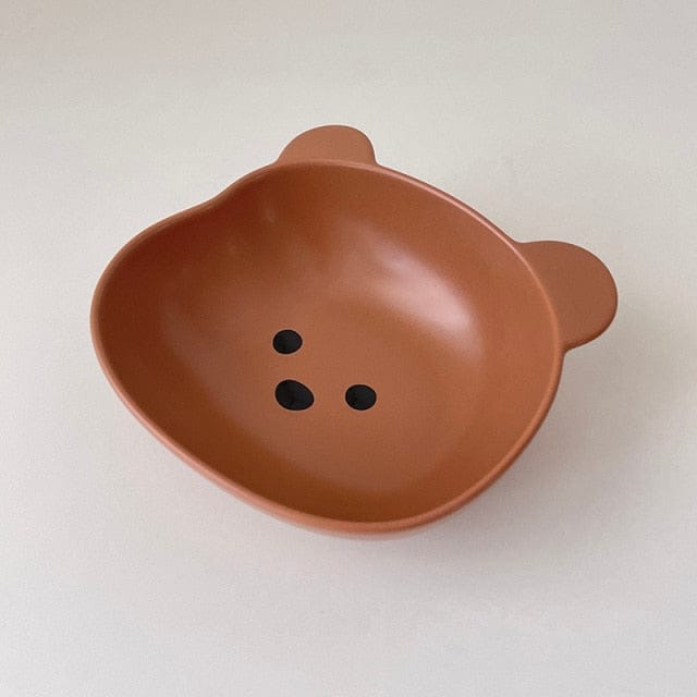 Kawaii Bear Bowl Plate Coffee 6 inch bowl Decor The Kawaii Shoppu
