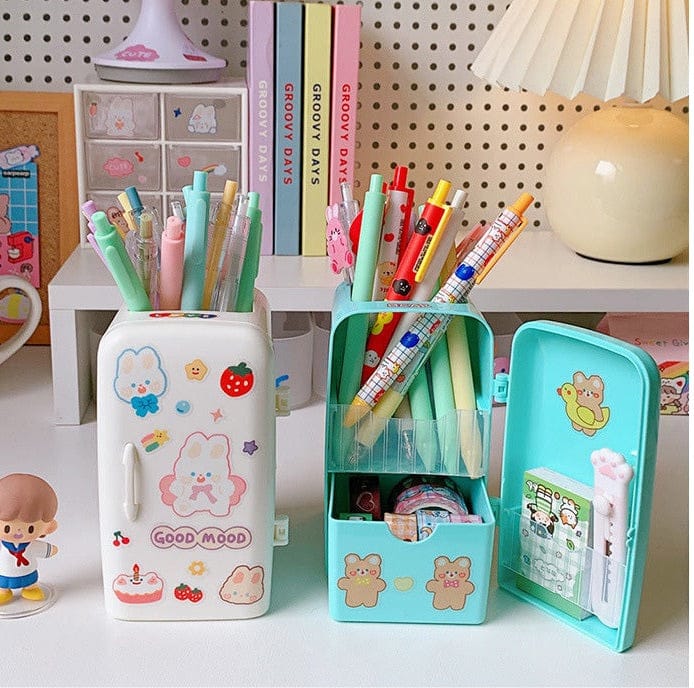 DIY Sanrio Desk Storage Box / How to make cute desk organizer at home 