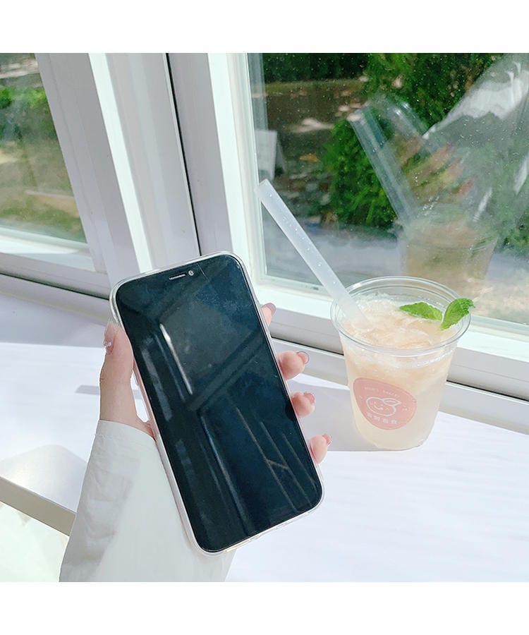 Kawaii Jelly Bear Glitter Dynamic Quicksand Liquid iPhone Case Accessory The Kawaii Shoppu