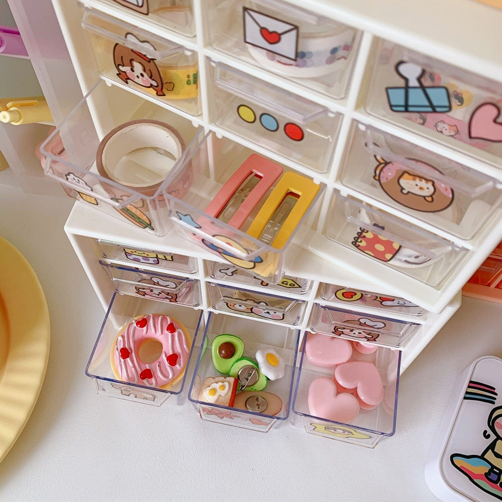 Kawaii Mini Desk Storage Decor The Kawaii Shoppu