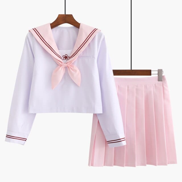 Kawaii Sakura Sailor Set Pink XXL Fashion The Kawaii Shoppu
