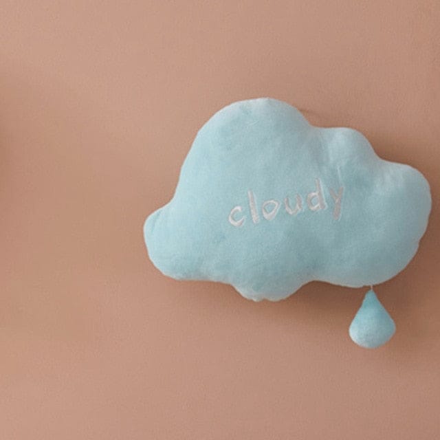 Kawaii Weather Plush Pillows blue cloud Soft Toy The Kawaii Shoppu