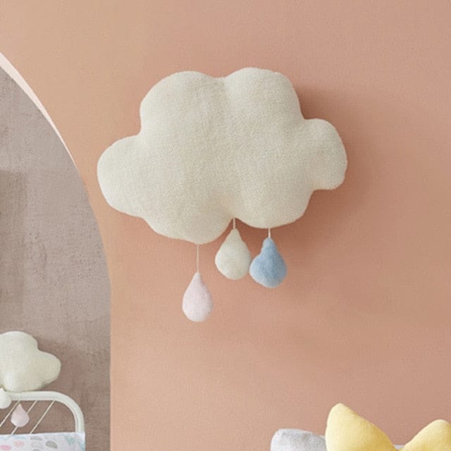 Kawaii Weather Plush Pillows white cloud Soft Toy The Kawaii Shoppu