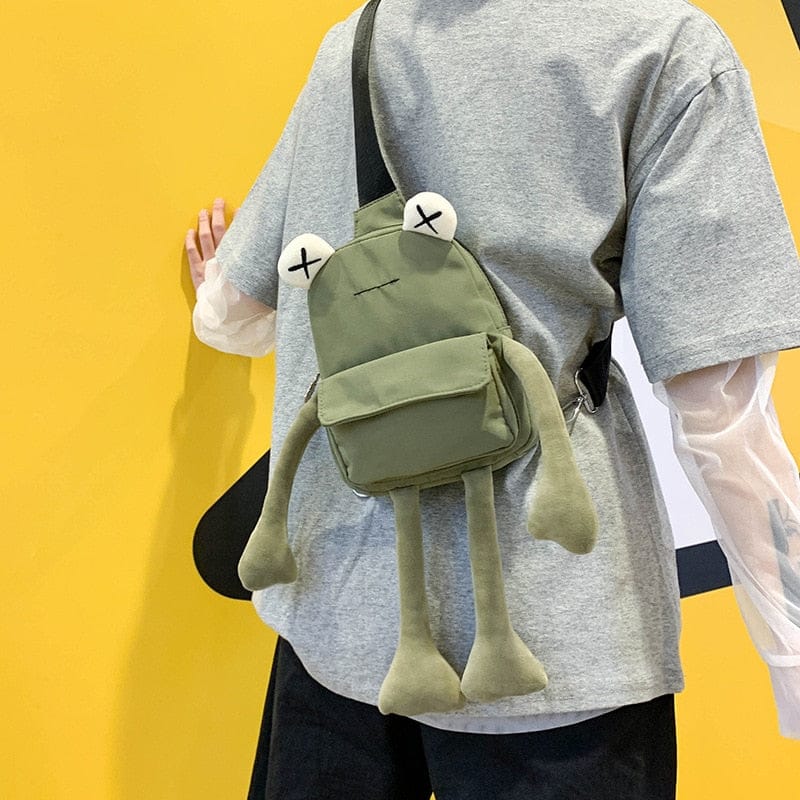 Little Frog Messenger Bag Bags The Kawaii Shoppu