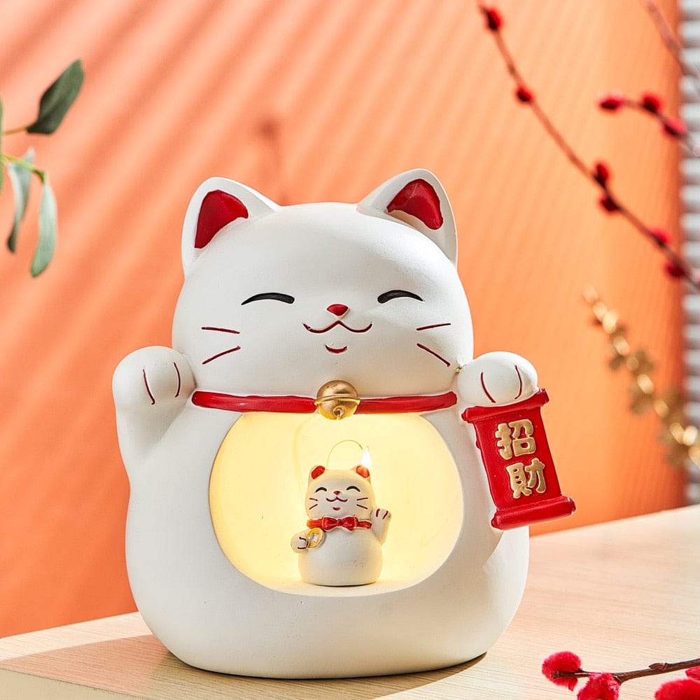 Lucky Cat Maneki Neko Light Lighting The Kawaii Shoppu