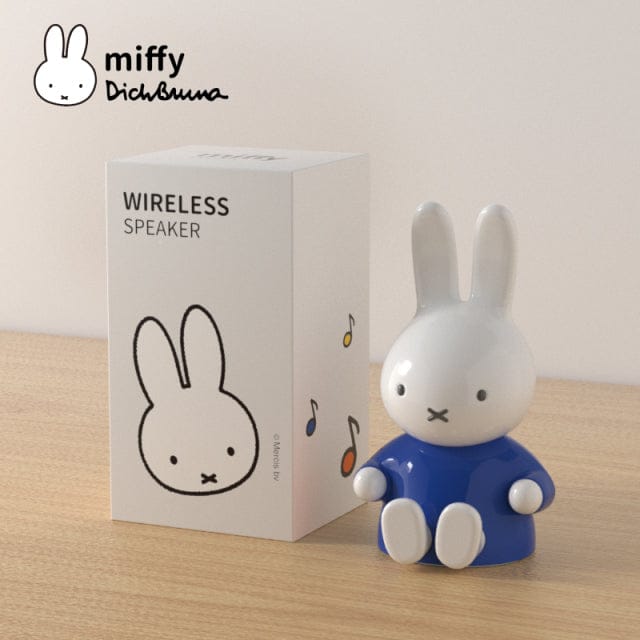Miffy Bluetooth Figurine Speaker Blue Speaker null The Kawaii Shoppu
