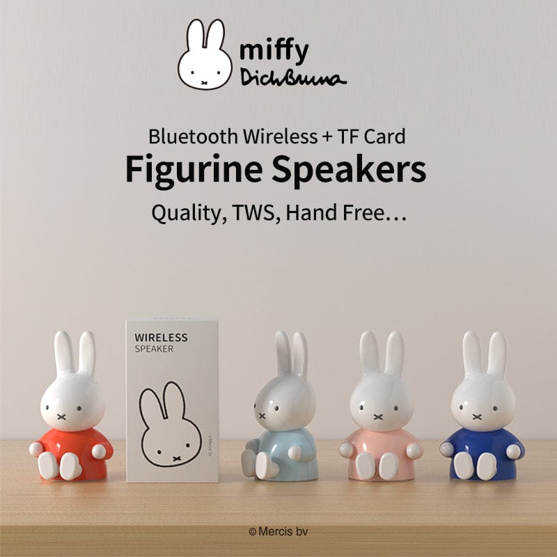 Miffy Bluetooth Figurine Speaker Speaker null The Kawaii Shoppu