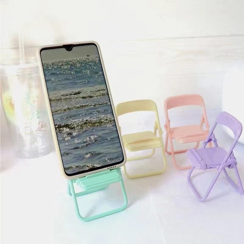 Mini Chair Phone Stand Holder Accessory The Kawaii Shoppu