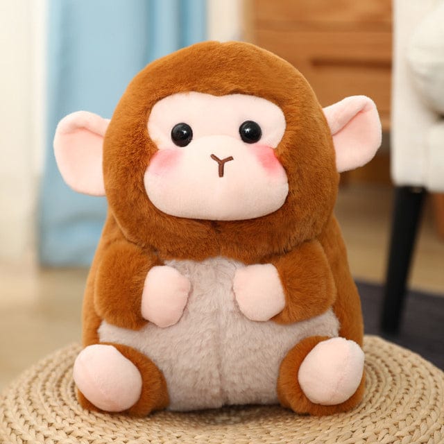 My Kawaii Friend Animal Zoo Plushie 28cm monkey Soft Toy The Kawaii Shoppu