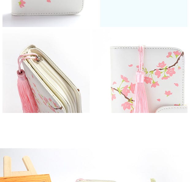 Natsume Sakura Purse Wallet Accessory The Kawaii Shoppu