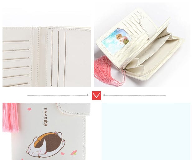 Natsume Sakura Purse Wallet Accessory The Kawaii Shoppu